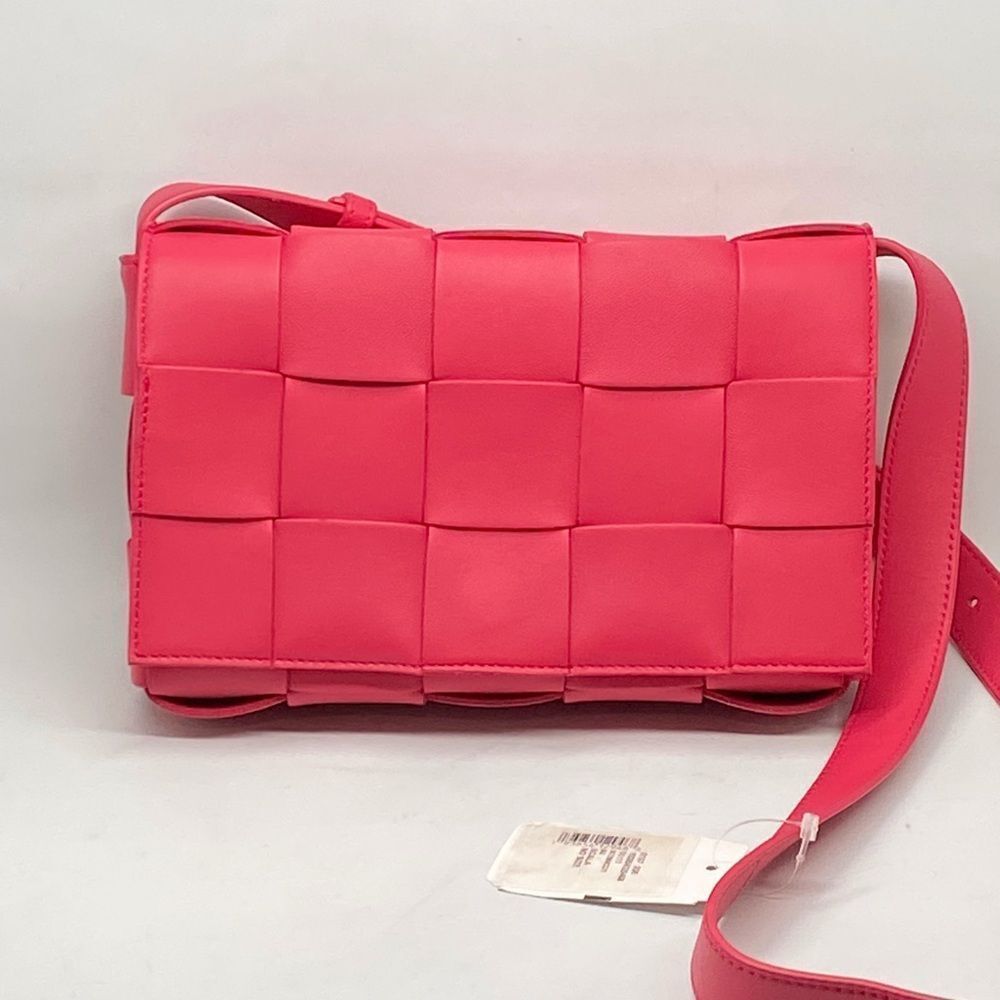 Bottega Veneta The Cassette Intreccio Leather Crossbody Bag - Picture 3 of 12